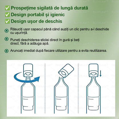 🎁𝑩𝒖𝒊𝒍𝒅𝑳𝒆𝒂𝒇® GLP-1 8-în-1 Fit & Vital Soluție orală – ⏰ O dată pe zi, schimbări vizibile în 7 zile / Pentru obezitate, sănătatea inimii și a sistemului cardiovascular, diabet, apnee de somn, sănătatea intestinelor, probleme articulare și multe altele🎁