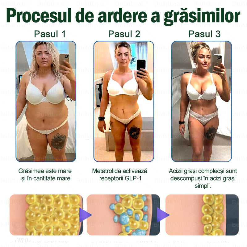 🎁𝑩𝒖𝒊𝒍𝒅𝑳𝒆𝒂𝒇® GLP-1 8-în-1 Fit & Vital Soluție orală – ⏰ O dată pe zi, schimbări vizibile în 7 zile / Pentru obezitate, sănătatea inimii și a sistemului cardiovascular, diabet, apnee de somn, sănătatea intestinelor, probleme articulare și multe altele🎁